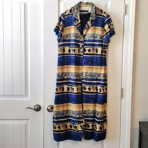 Short sleeve pants suit